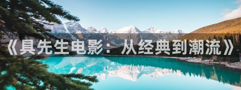 樱桃电视剧全集在线：《具先生电影：从经典到潮流》
