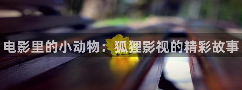 樱桃视频黄页：电影里的小动物：狐狸影视的精彩故事